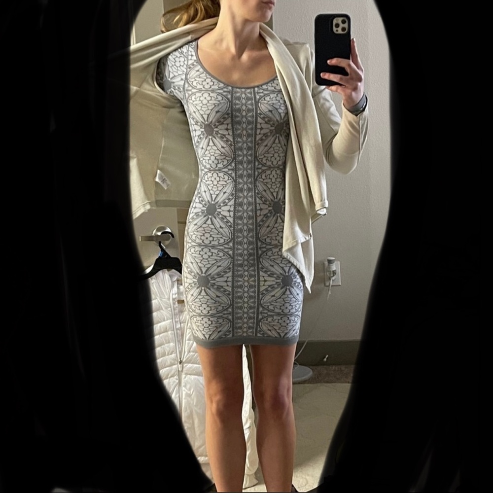 Free People Stretchy Long-Sleeve Dress